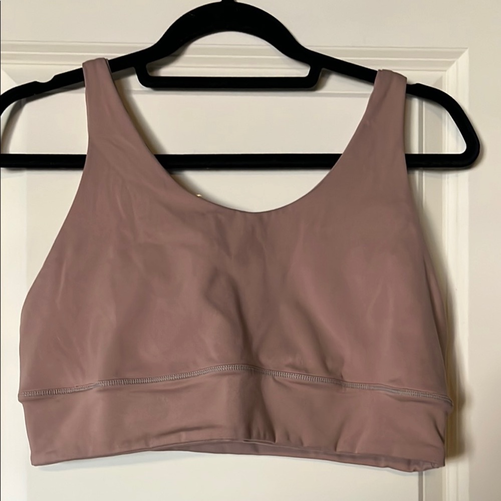 Beige Reversible Sports Bra with Light Support